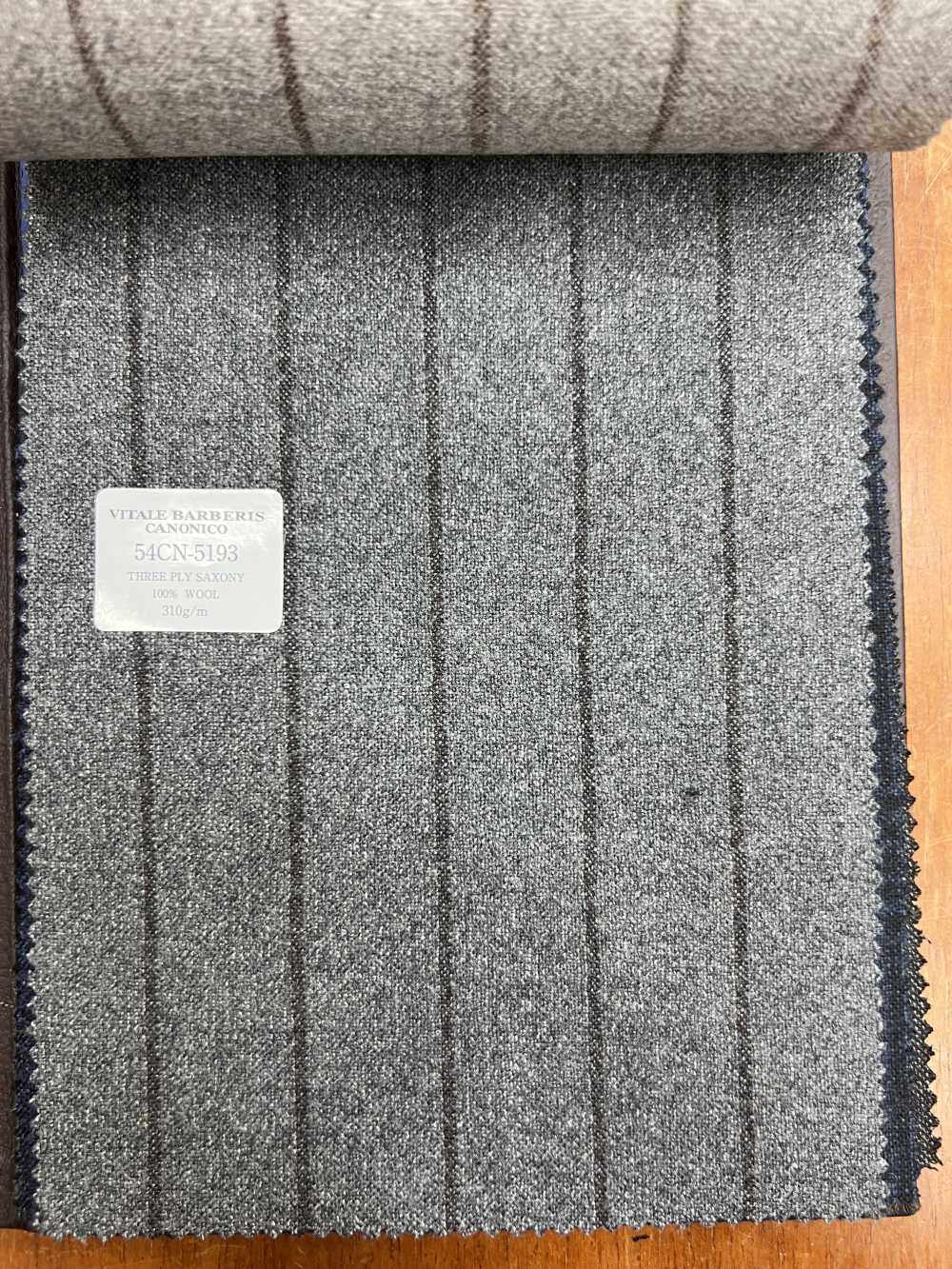 54CN5193 CANONICO 3 PLY SAXONY GREY[Textile] CANONICO