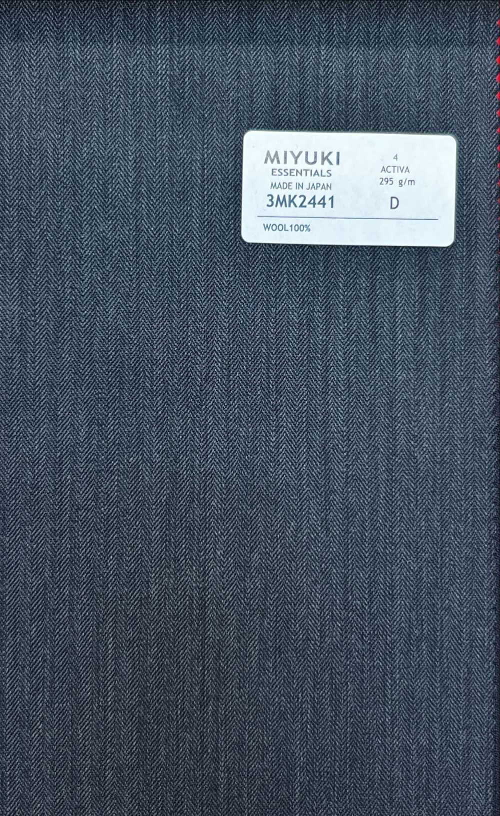 3MK2441 ESSENTALS ACTIVA Charcoal Heaven Gray[Textile] Miyuki Keori (Miyuki)