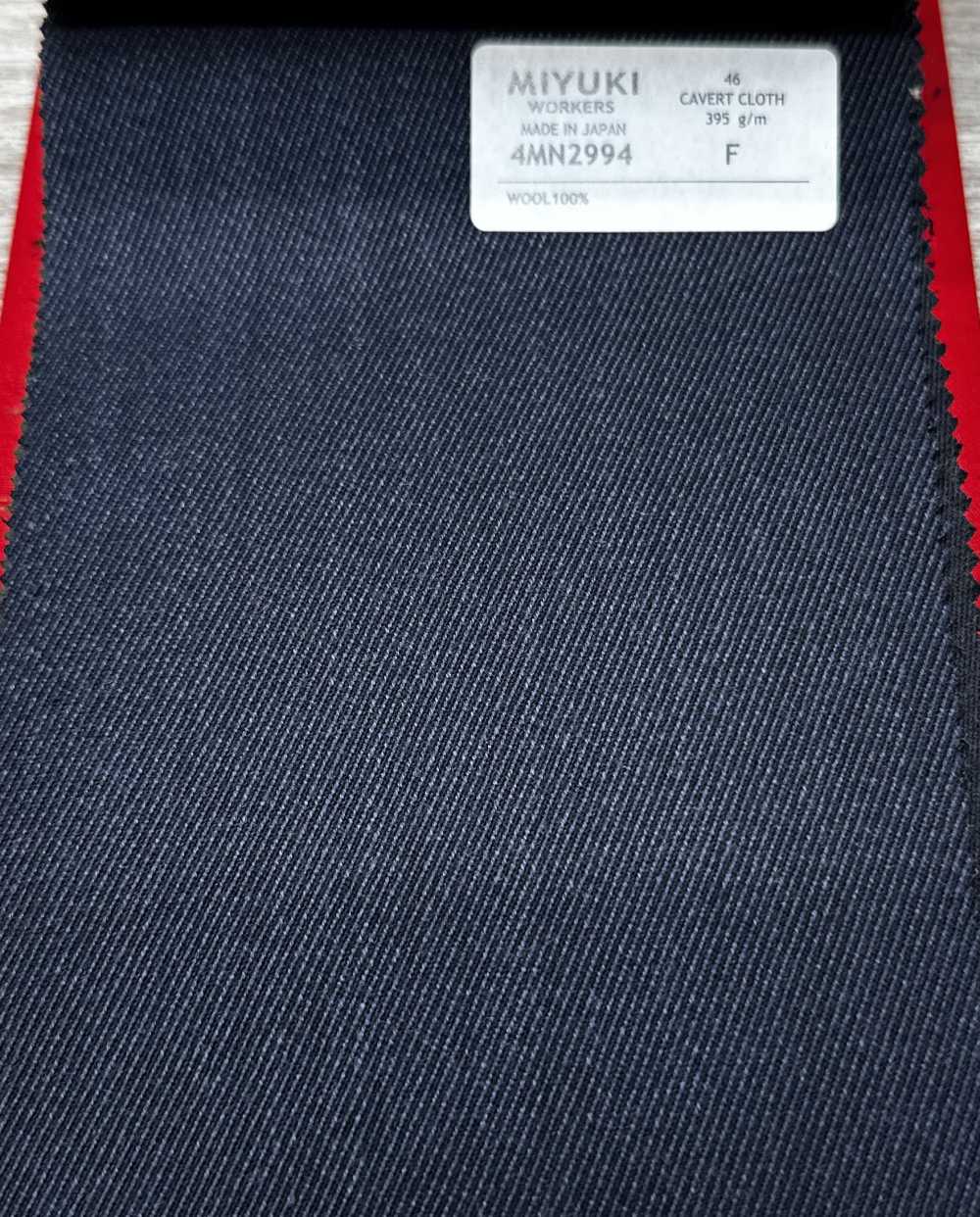 4MN2994 VARAIETES CAVERT CLOTH Navy[Textile] Miyuki Keori (Miyuki)