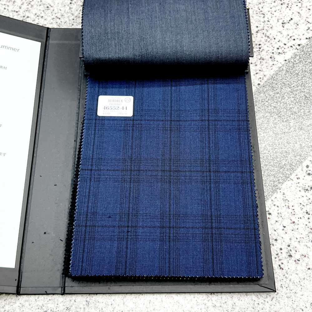 46552-44 25SS HERDREX [PROLIDO] Prolido Blue Tartan Check[Textile] Kunishima Co., Ltd.