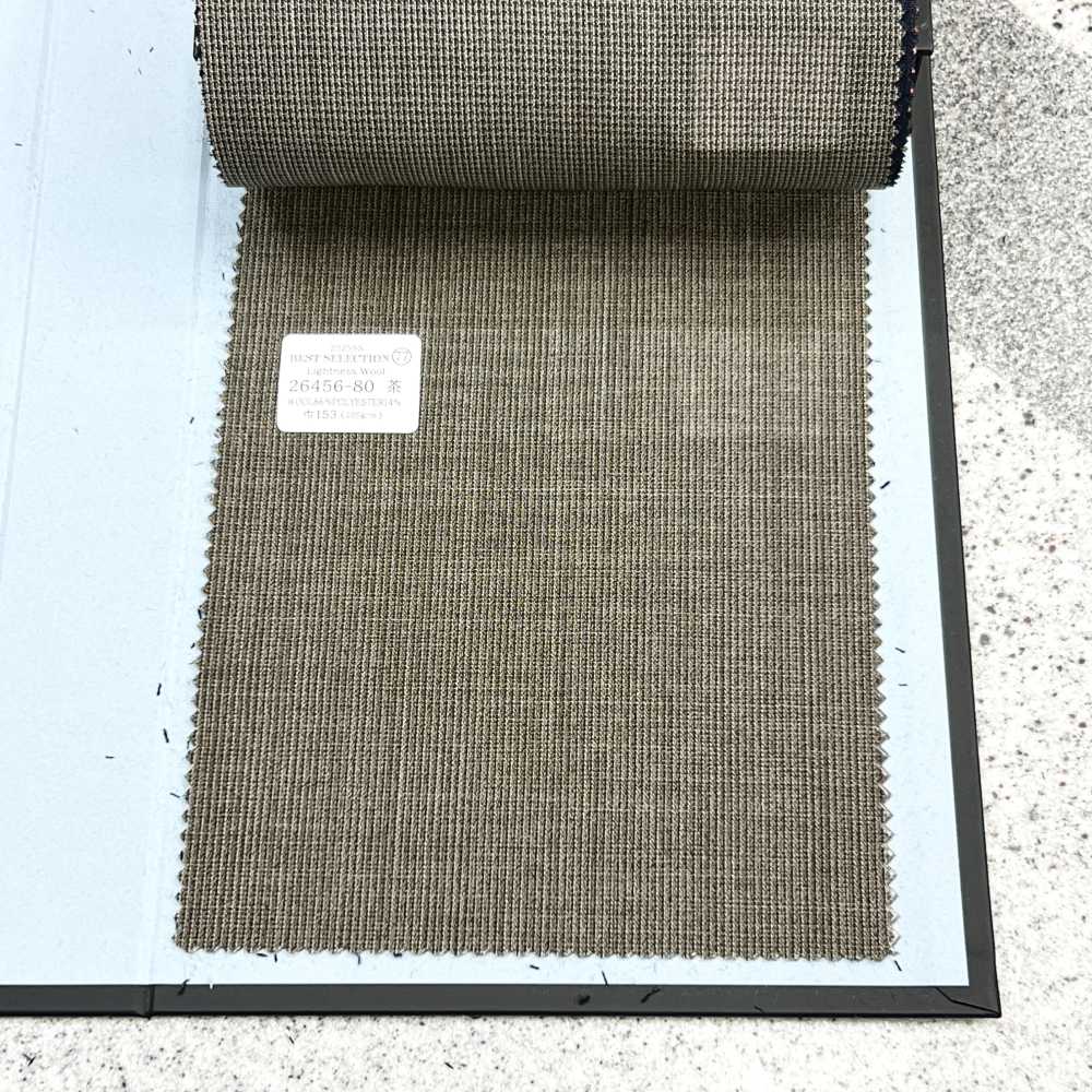 26456-80 25SS BEST SELECTION 【Lightness Wool】 Lightness Wool Brown[Textile] Kunishima Co., Ltd.