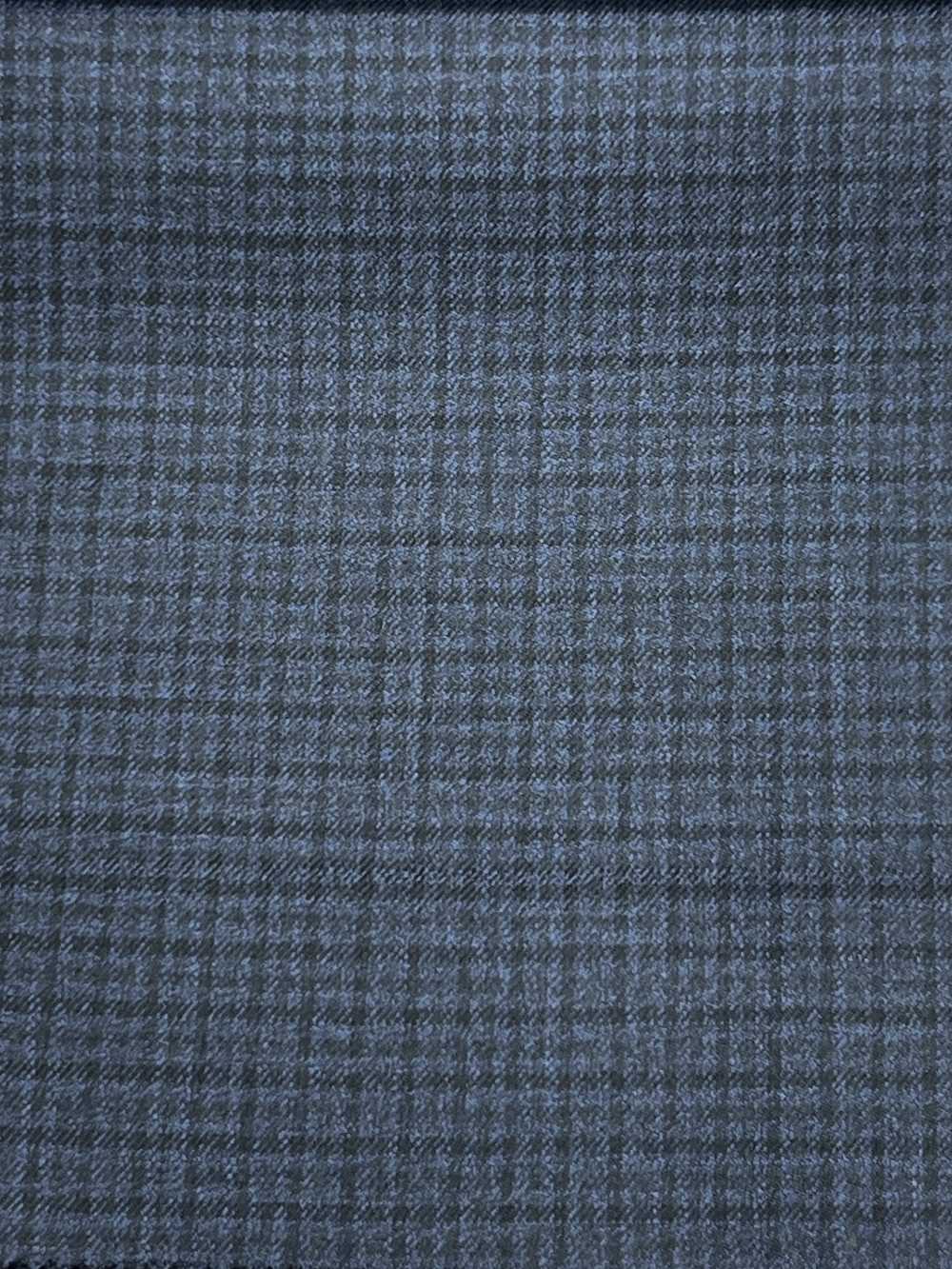 896S2616-39 NIKKE TRAVEL Navy Blue Check 120 Thread Thread[Textile] NIKKE