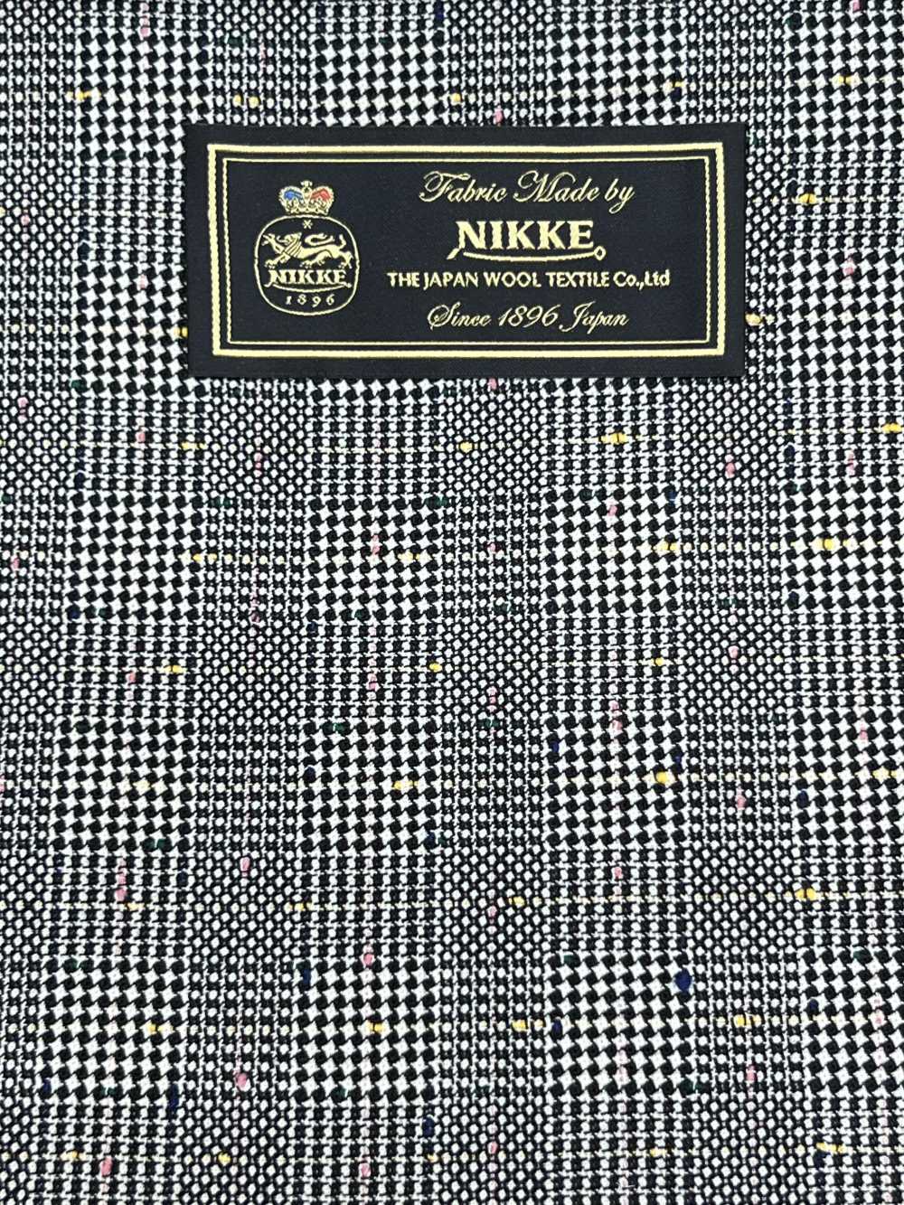 T13361-012 NIKKE DESIGN Greige Glen Check[Textile] NIKKE