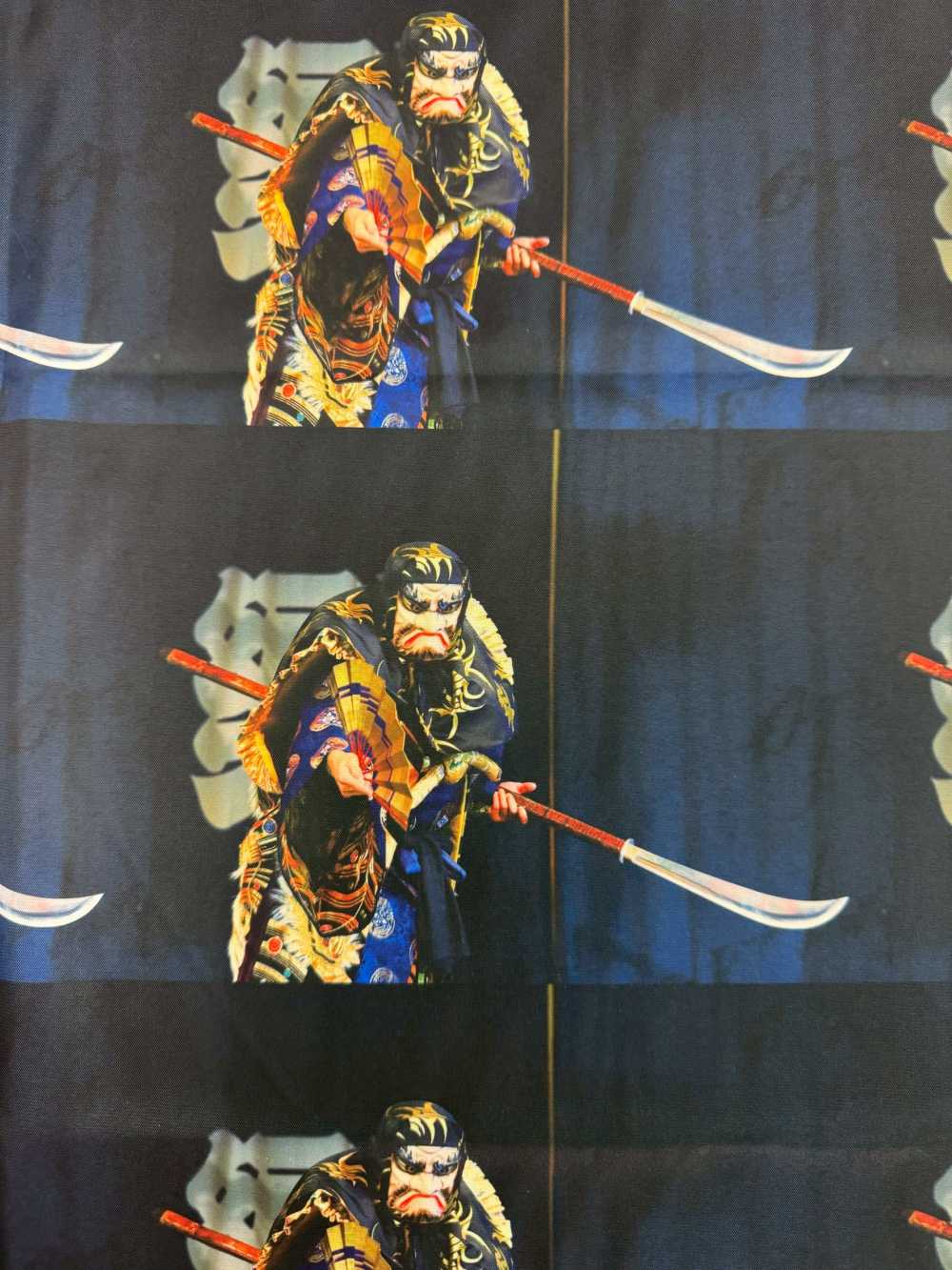 TPT1001 Iwami Kagura Print Lining Repeat Pattern