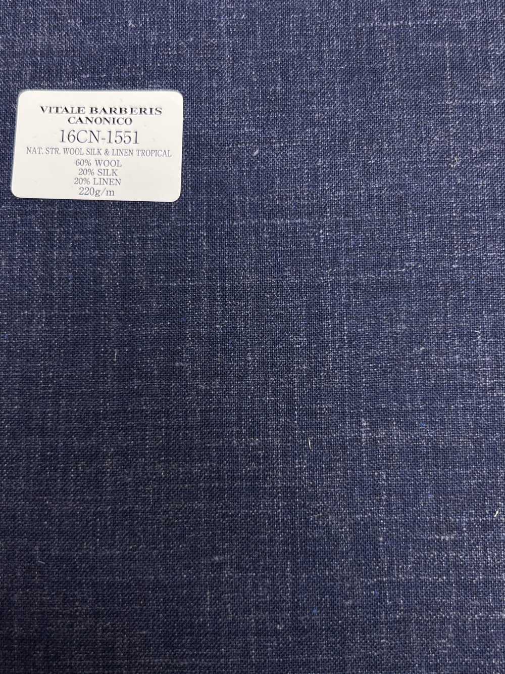 16CN1551 26SS VBC Vitale Barberis Canonico "SUPERSONIC" NATURAL STRETCH WOOL SILK & LINEN TROPICAL[Textile] CANONICO
