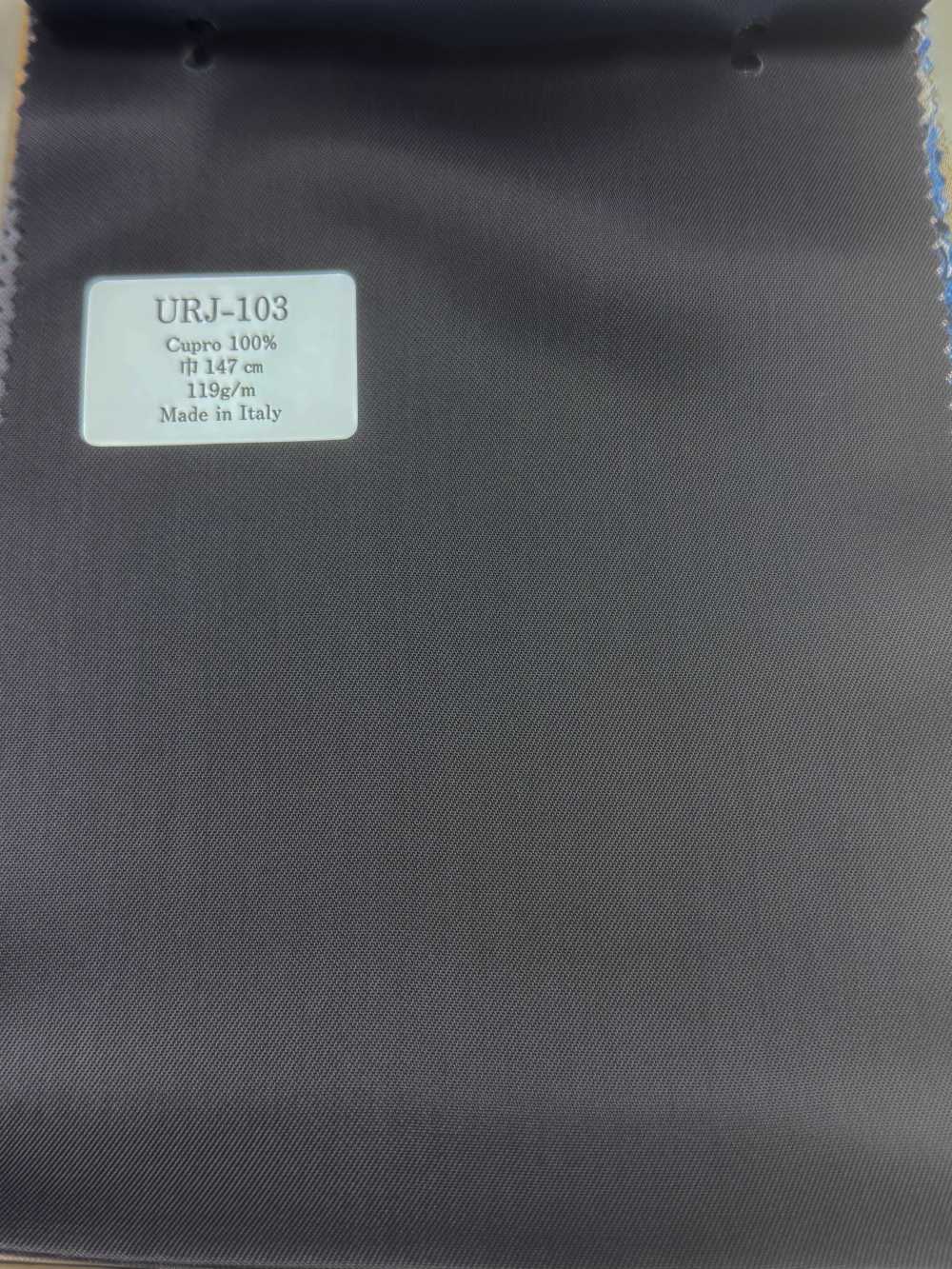 URJ-103 Italian-made 100% Cupro With No Pattern Charcoal Lining. TCS