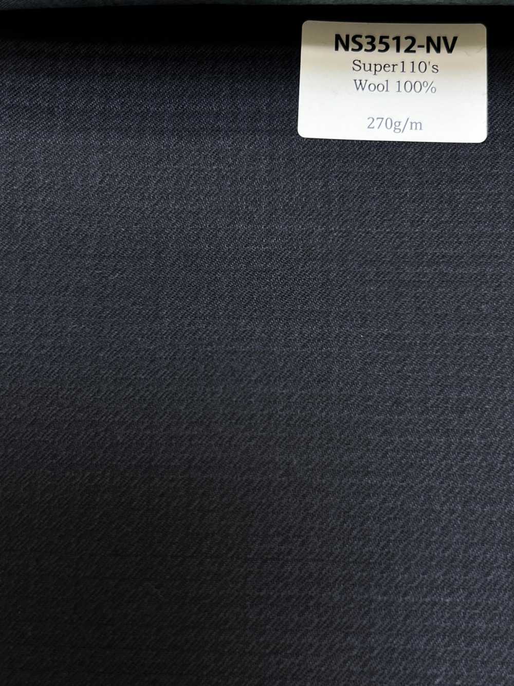 NS3512-NV Classic Made In Japan Super110’s Wool Stretch Navy Blue[Textile] HOSOI SYOJI