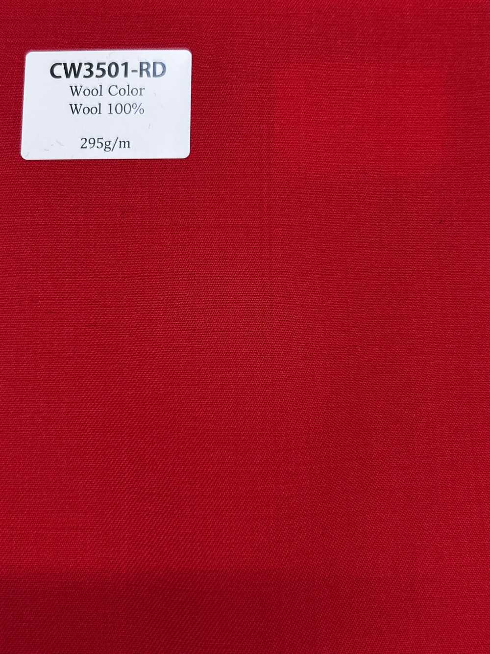 CW3501-RD Standard Japanese-made Wool Color Collection Red[Textile] HOSOI SYOJI