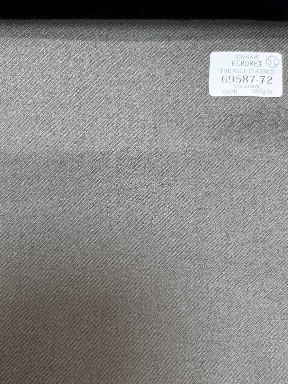 69587-72 26AW HERDREX [THE MILL CLASSICS] Mill Classics Solid Beige[Textile] Kunishima Co., Ltd.