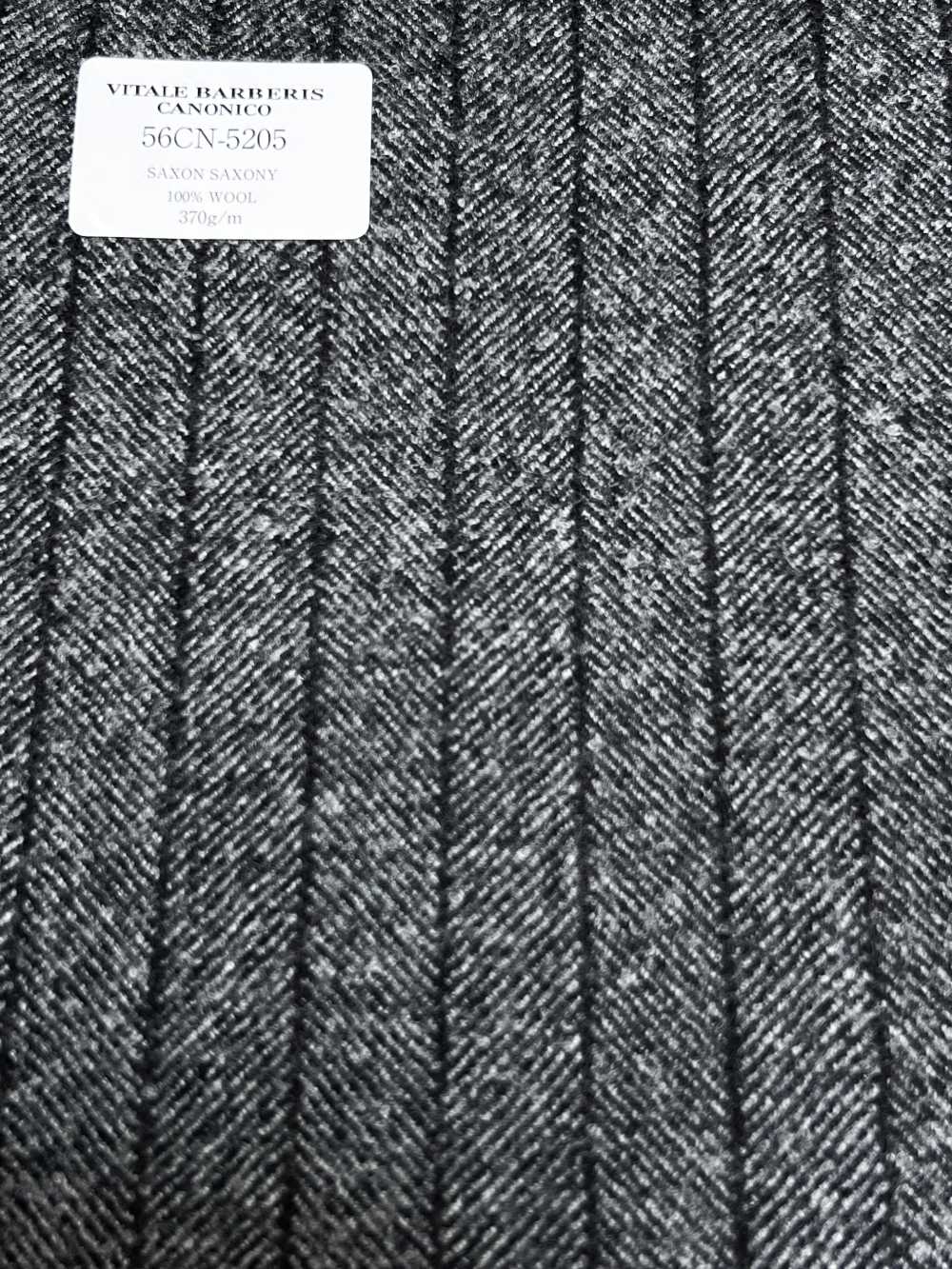 56CN5205 CANONICO SAXON SAXONY Gray/Charcoal Stripe[Textile] CANONICO