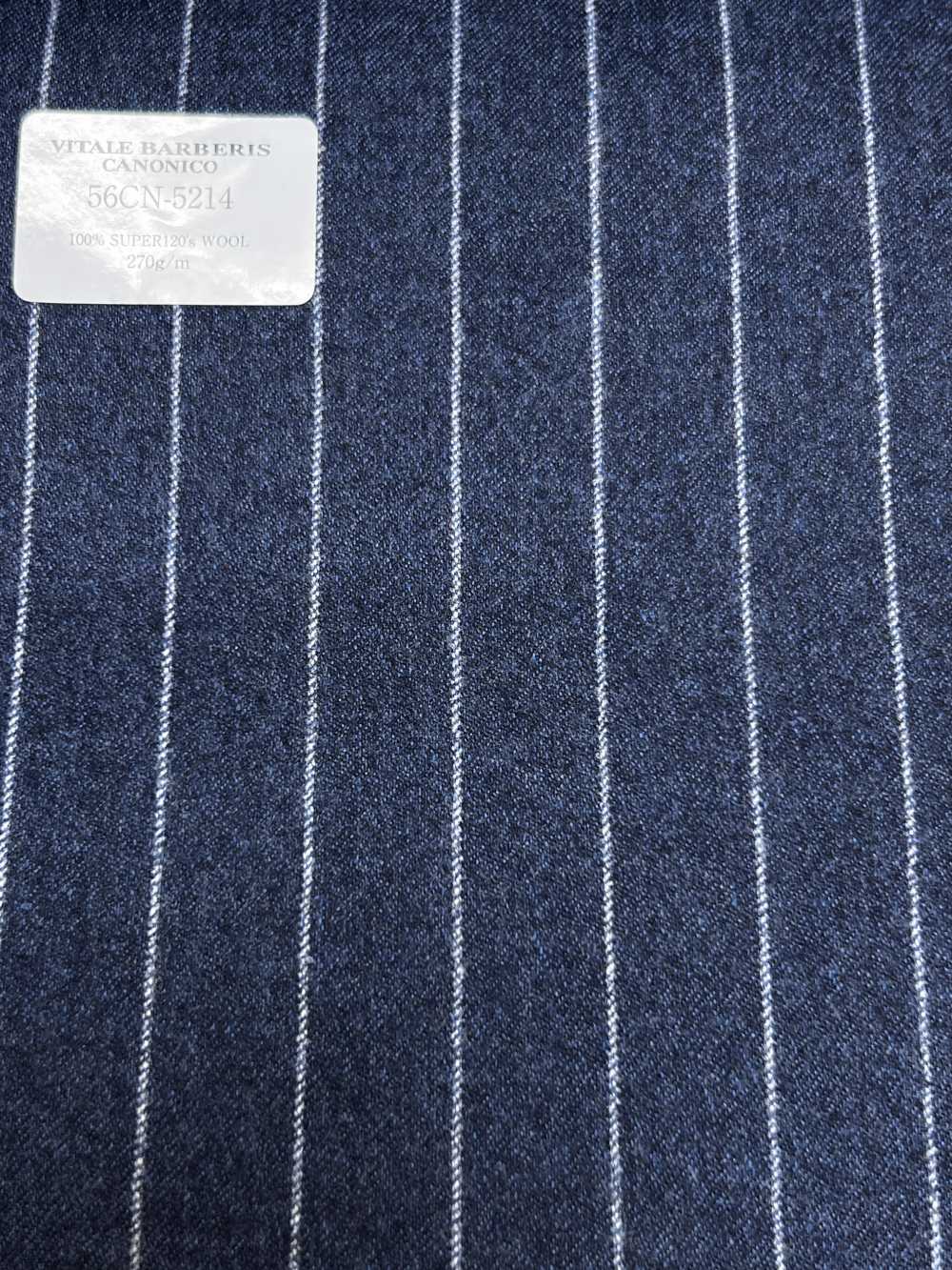 56CN5214 CANONICO Flannel Classics Blue Stripe[Textile] CANONICO