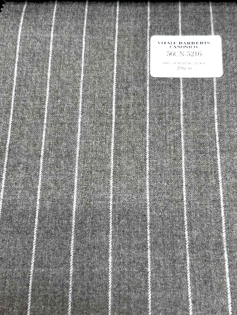 56CN5216 CANONICO FLANNEL CLASSICS Beige Stripe[Textile] CANONICO