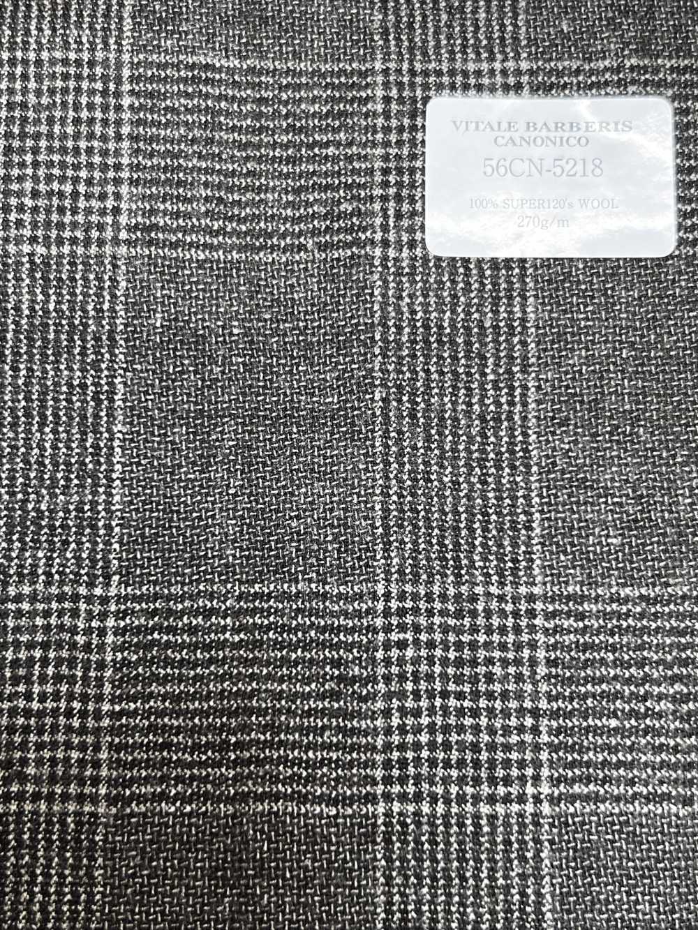 56CN5218 CANONICO (Canonico) FLANNEL CLASSICS Brown Glen Check[Textile] CANONICO