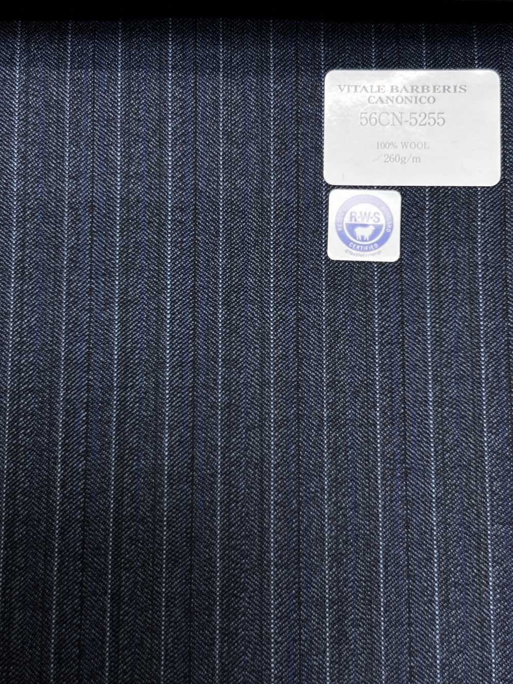 56CN5255 CANONICO RWS 21 PRUNELLE Navy Blue Stripe[Textile] CANONICO