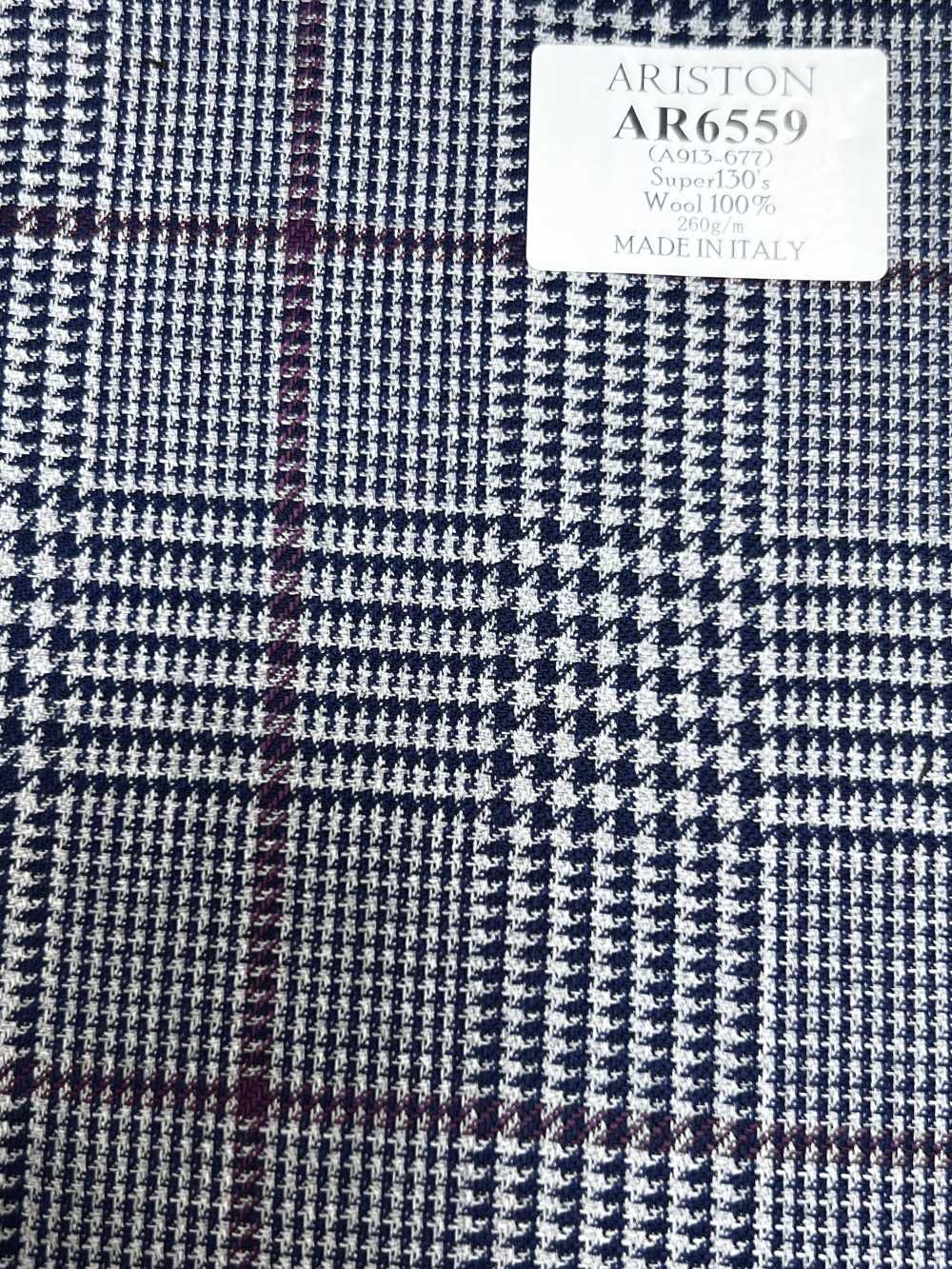 AR6559 ARISTON Super130's Glen Check[Fabric] HOSOI SYOJI