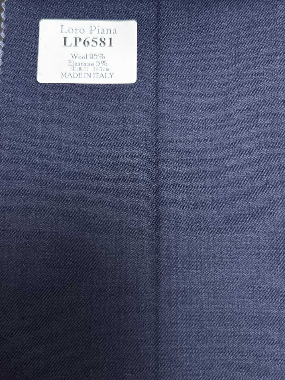 LP6581 Loro Piana Navy Blue No Pattern[Fabric] HOSOI SYOJI