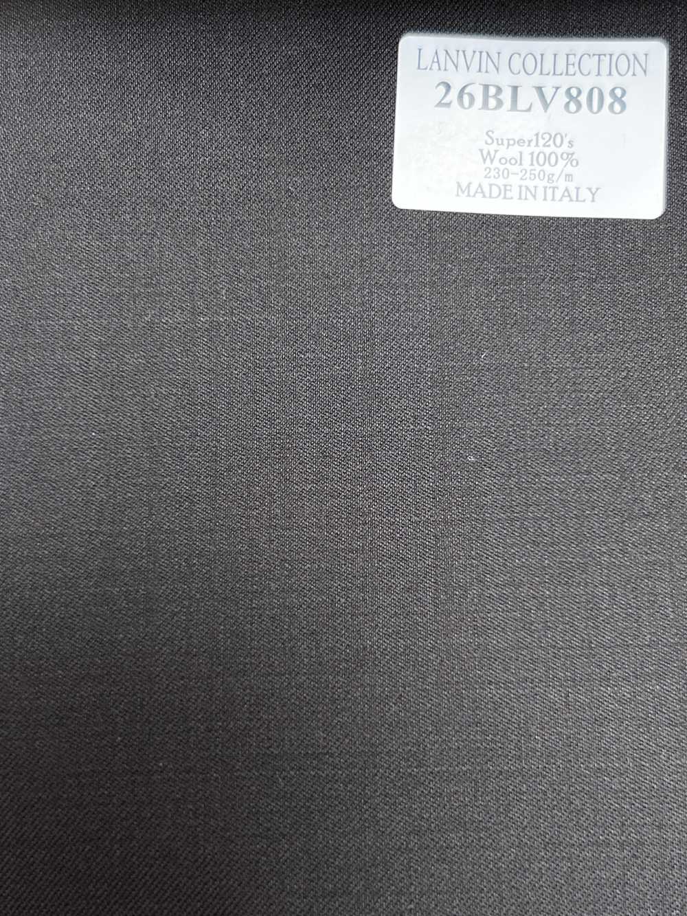 26BLV808 LANVIN COLLECTION Super120's Brown No Pattern[Fabric] HOSOI SYOJI