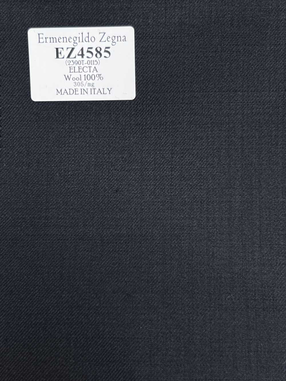 EZ4585 Ermenegildo Zegna ELECTA Black Solid[Fabric] HOSOI SYOJI