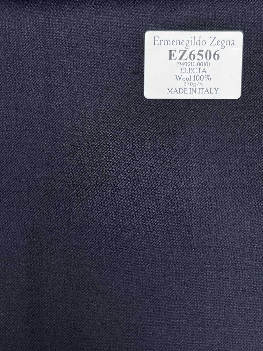 EZ6506 Ermenegildo Zegna ELECTA Dark Navy Solid[Fabric] HOSOI SYOJI
