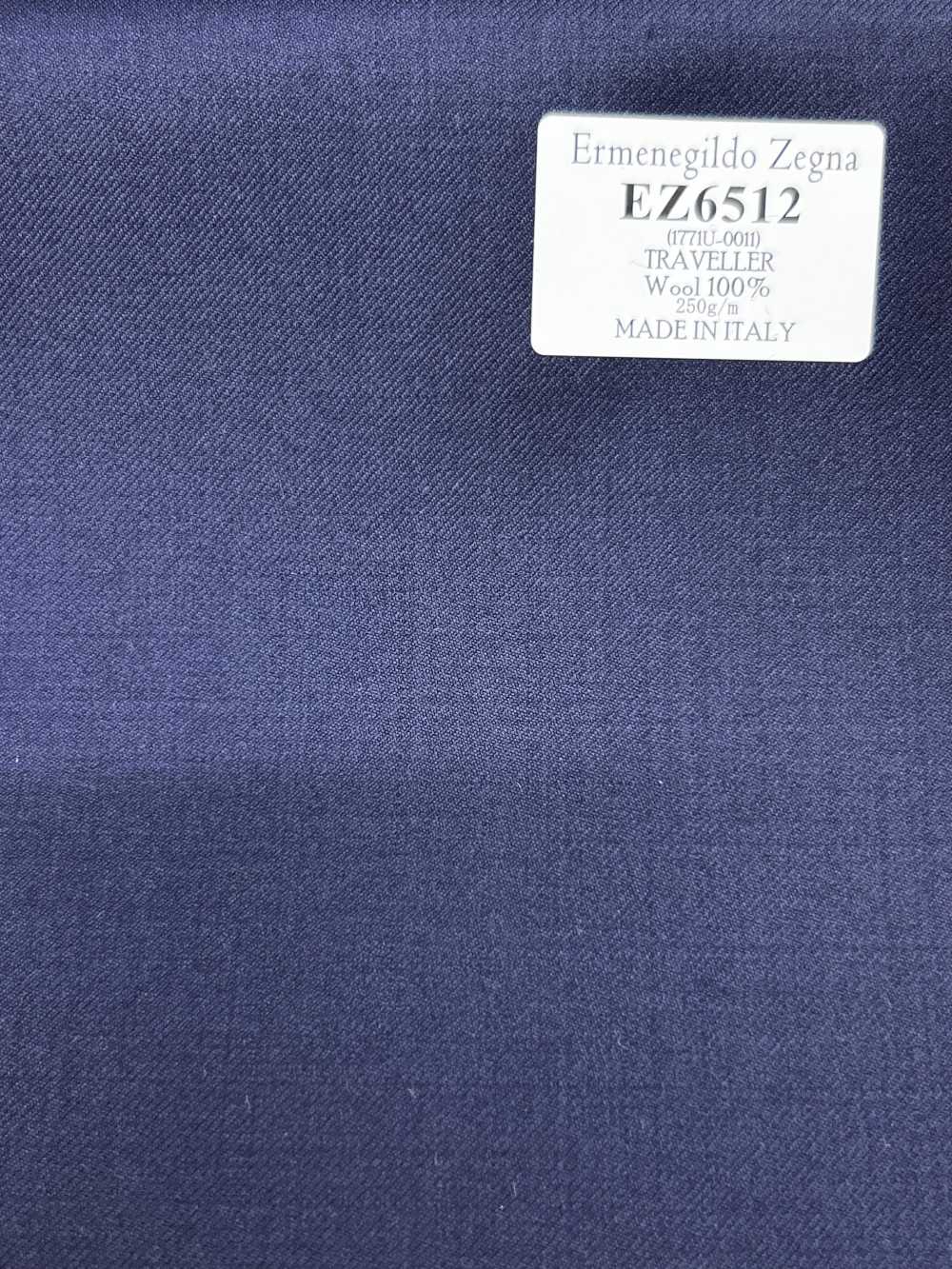 EZ6512 Ermenegildo Zegna TRAVELLER Navy Blue Solid[Fabric] HOSOI SYOJI