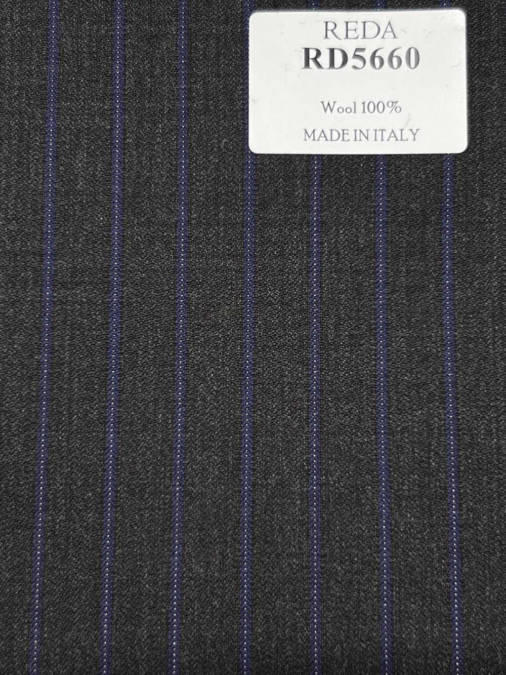 RD5660 REDA Gray X Navy Blue Stripe[Textile] HOSOI SYOJI