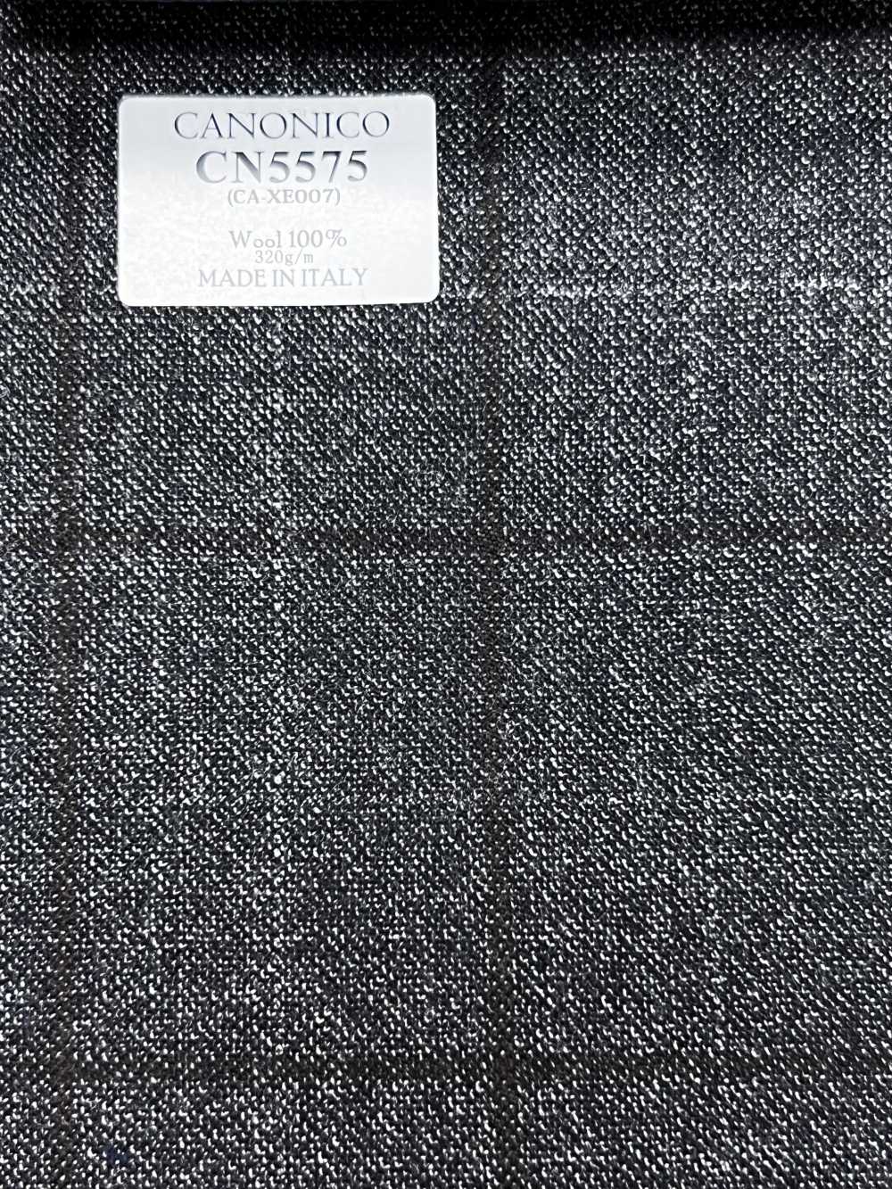 CN5575 CANONICO Super110's Gray × Brown Check[Fabric] HOSOI SYOJI