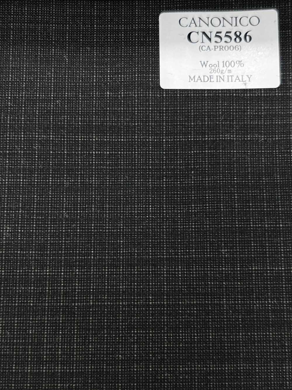 CN5586 CANONICO Super110's Olive Check[Fabric] HOSOI SYOJI