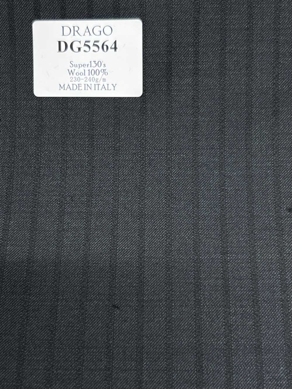 DG5564 DRAGO Super130's Dark Navy Stripe[Fabric] HOSOI SYOJI