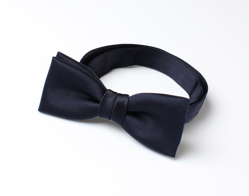 BF-107 High-quality Material Shawl Label Silk Used Butterfly Tie Navy Blue[Formal Accessories] Yamamoto(EXCY)