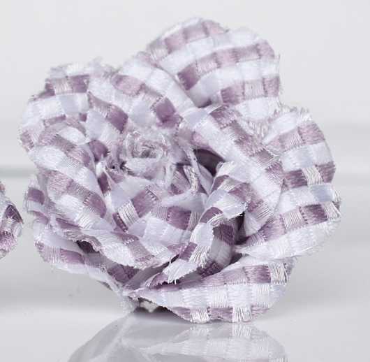 BTA-21 Japanese Jacquard Boutonniere Gingham Check[Formal Accessories] Yamamoto(EXCY)