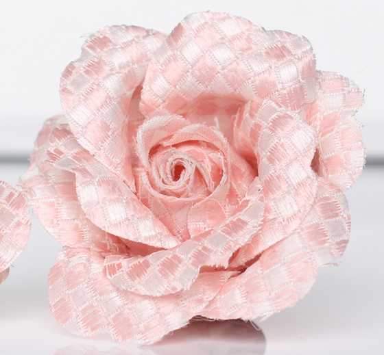 BTA-984 Japanese Silk Jacquard Boutonniere, Pique Pattern, Pink[Formal Accessories] Yamamoto(EXCY)