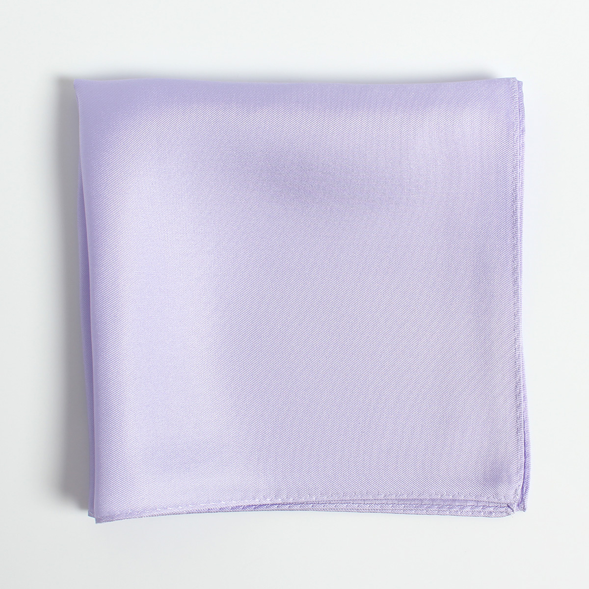 CF-1120 Made In Japan Twill 16 Momme Silk Pocket Square Lavender[Formal Accessories] Yamamoto(EXCY)