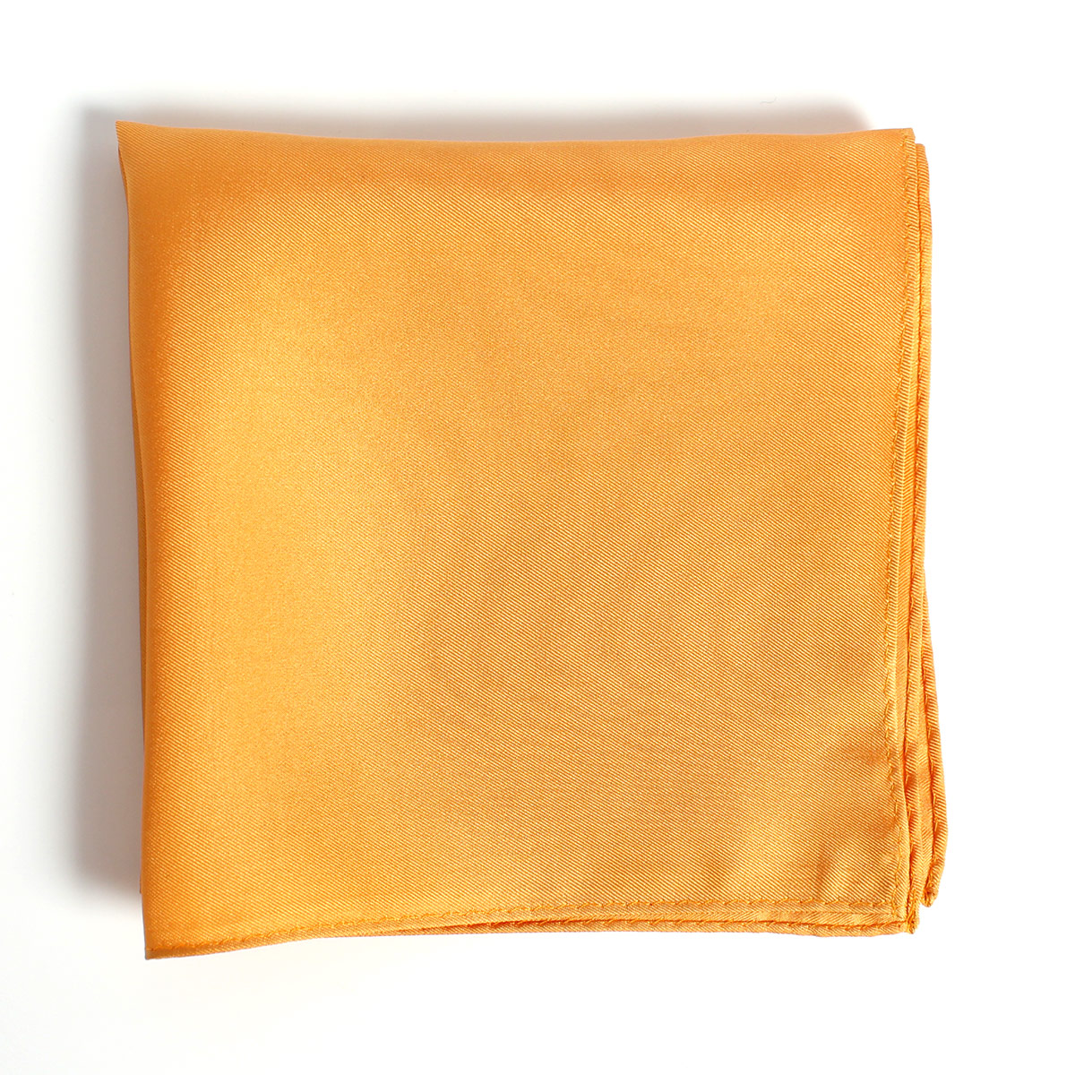 CF-1127 Made In Japan Twill 16 Momme Silk Pocket Square Orange[Formal Accessories] Yamamoto(EXCY)