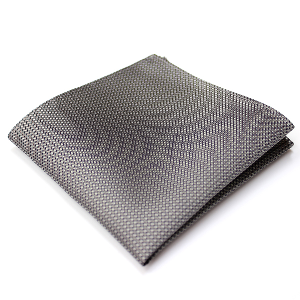 CF-300 Domestic Silk Pocket Square Small Pattern Gray[Formal Accessories] Yamamoto(EXCY)