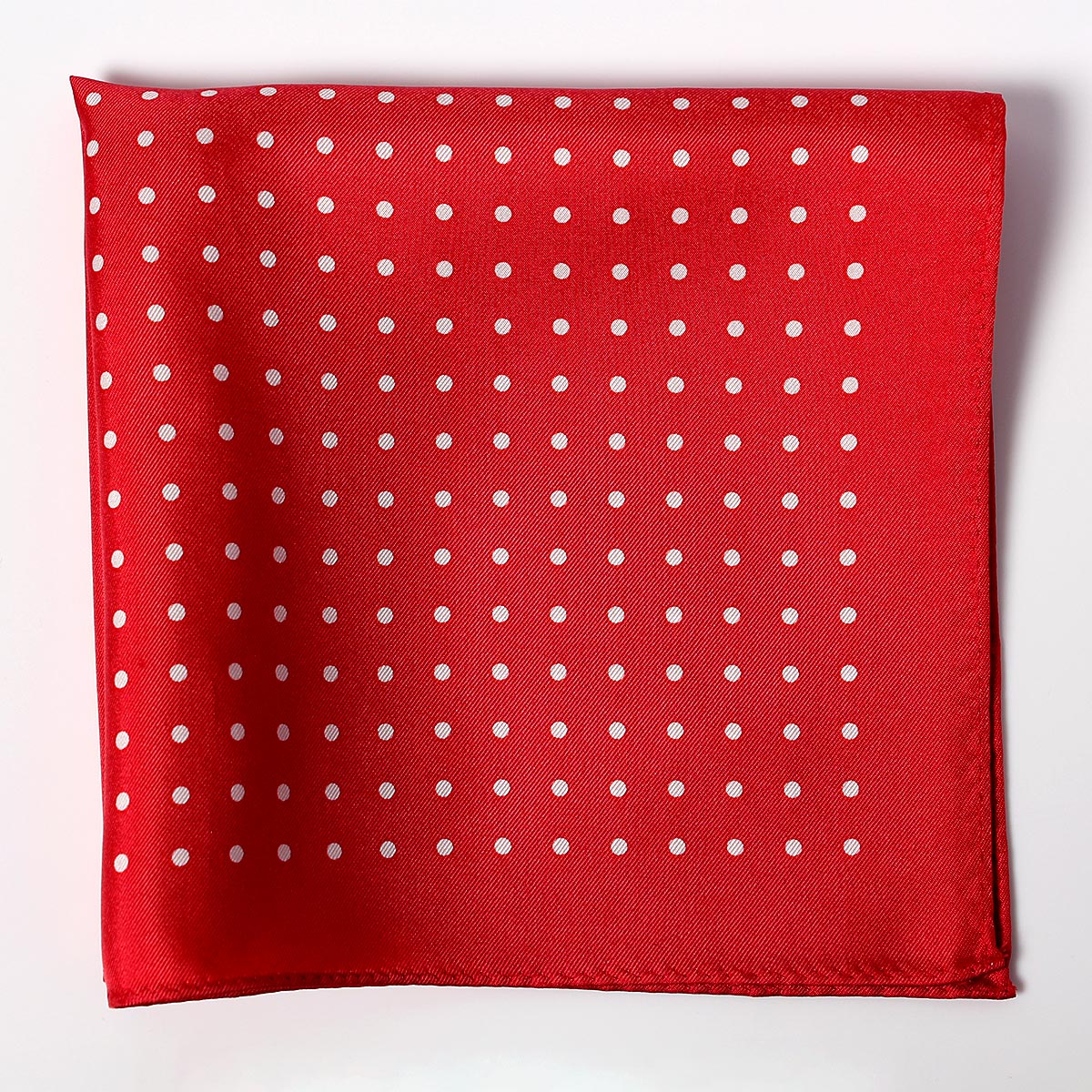 CFD-3RE Dot Print Silk Pocket Square Red[Formal Accessories] Yamamoto(EXCY)