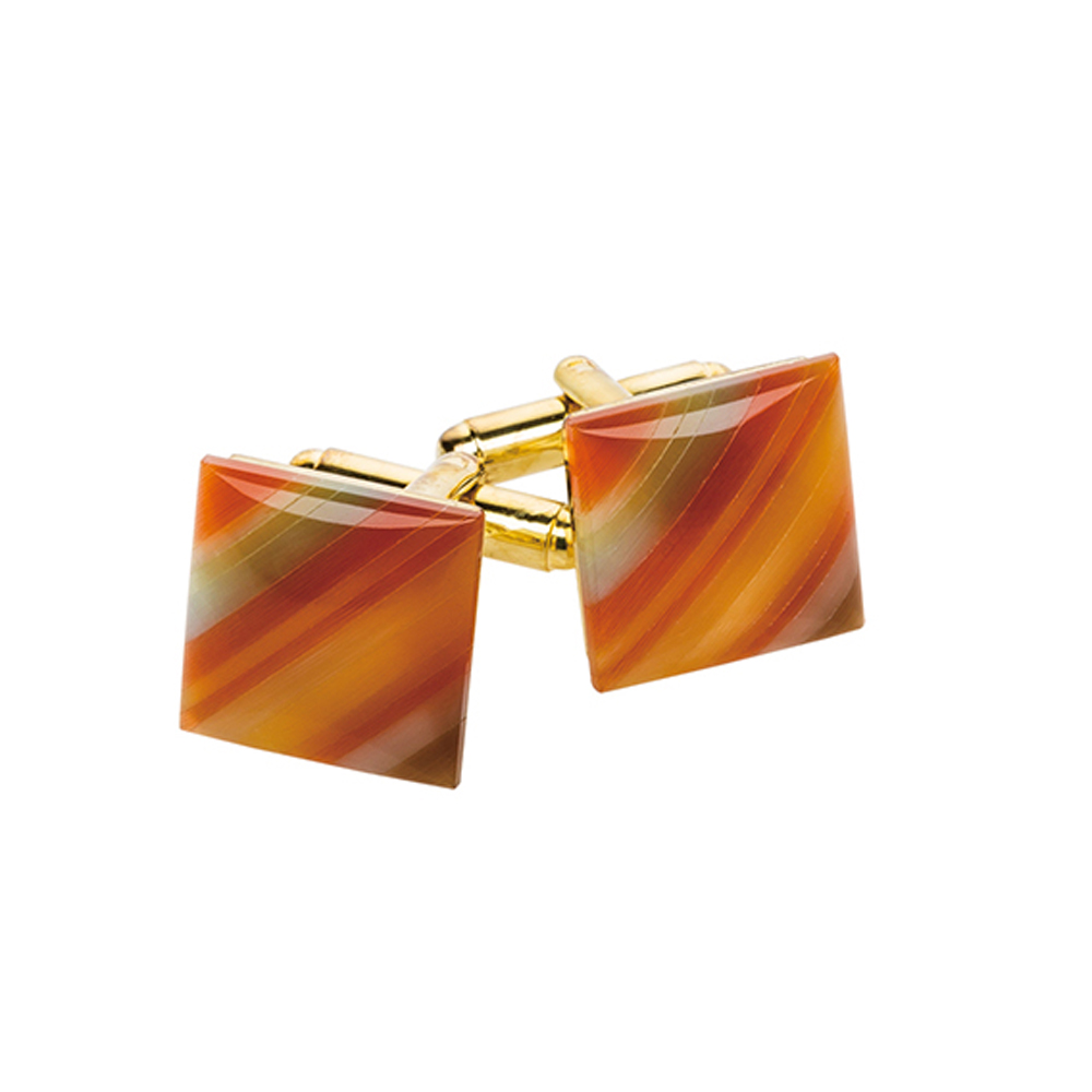 CL-3 Cufflinks Square Orange Gold[Formal Accessories] Yamamoto(EXCY)