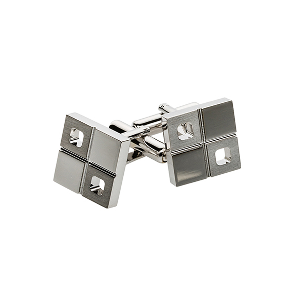S-1 Cufflinks Square Silver[Formal Accessories] Yamamoto(EXCY)