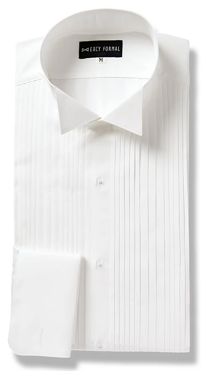 ST-102 Wing Collar Set-child Pleated Chest Shirt[Formal Accessories] Yamamoto(EXCY)
