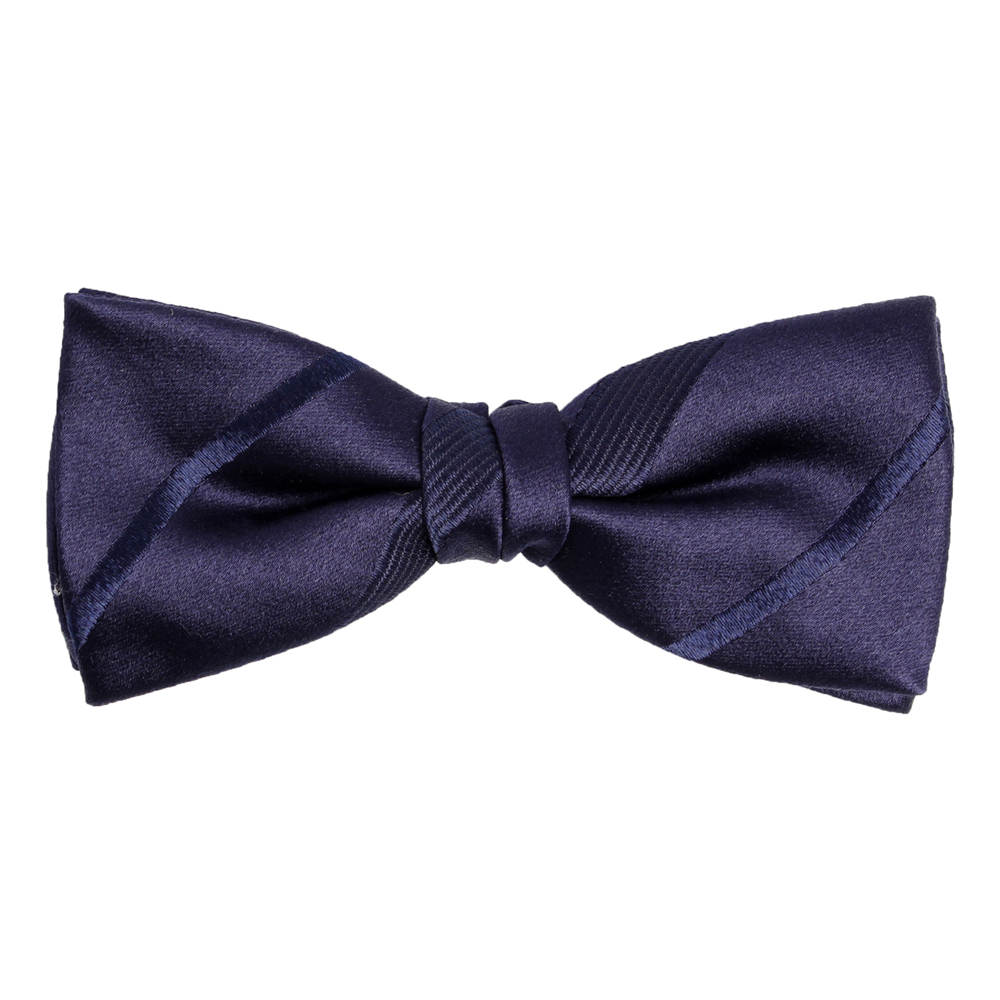 VBF-20 VANNERS Textile Used Bow Tie Striped Pattern Navy Blue[Formal Accessories] Yamamoto(EXCY)