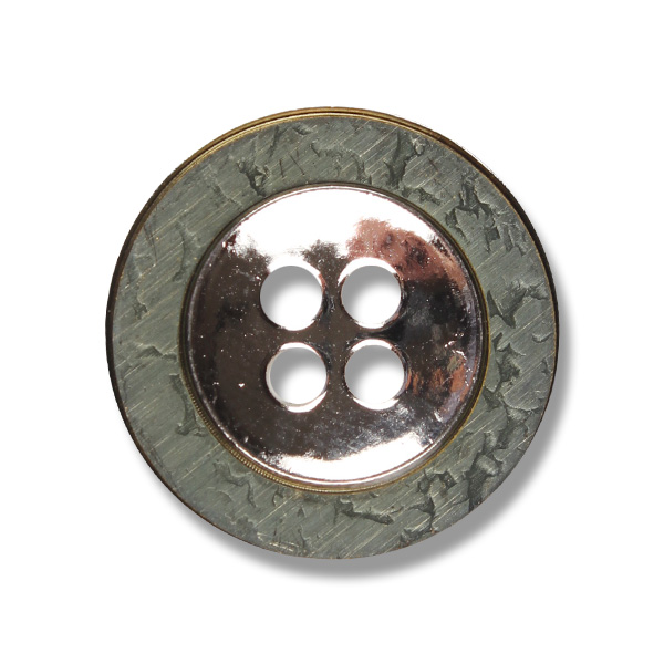 YM4 Japanese Metal Buttons For Suits And Jackets, Silver