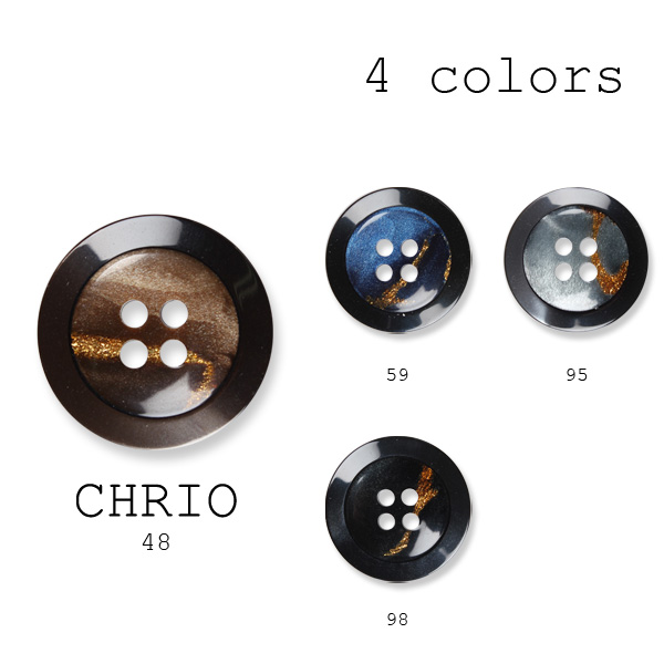 クリオ Polyester Buttons For Suits And Jackets [outlet] Koutoku Button