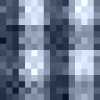 S Gingham-Navy Blue