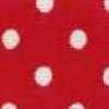 Medium Polka Dot - Red X White Medium Polka Dot - Red X White