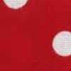Large Polka Dot - Red X White Large Polka Dot - Red X White