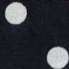 Large Polka Dot - Navy Blue × White Large Polka Dot - Navy Blue × White