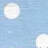Large Polka Dot - Saxe Blue × White Large Polka Dot - Saxe Blue × White