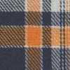 Navy Blue × Orange