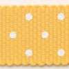 Saffron × Polka Dot White