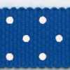 Royal Blue × Polka Dot White