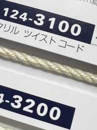 124-3100 Acrylic Twisted Cord[Ribbon Tape Cord] DARIN Sub Photo